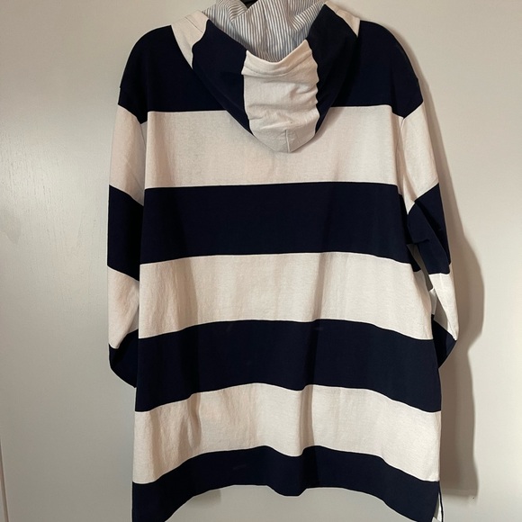 Polo Ralph Lauren big striped hoodie w. Polo Bear logo - Picture 6 of 7